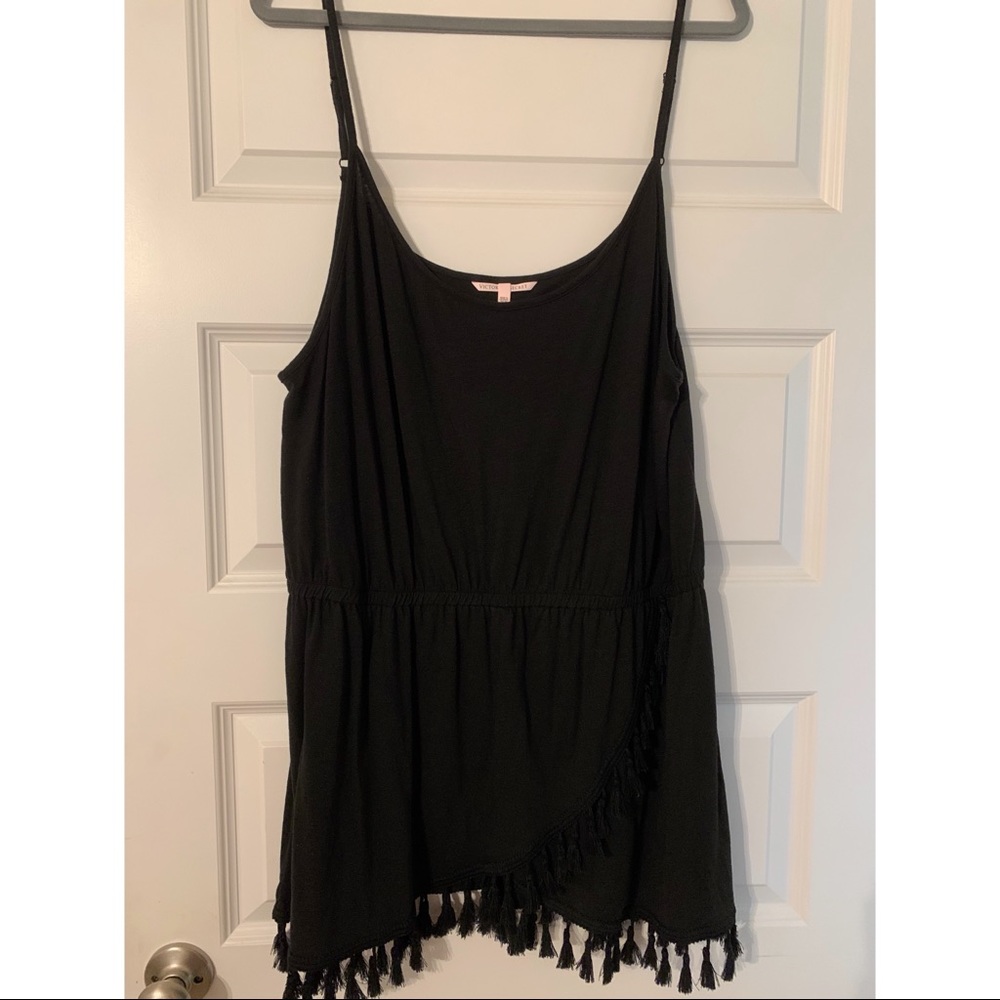 Victoria’s Secret black swimsuit cover up